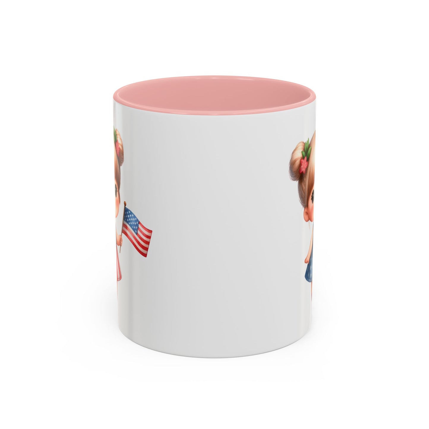 4th of July - American Girl Flag