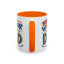Father's Day Mug - Dad Brave Warrior