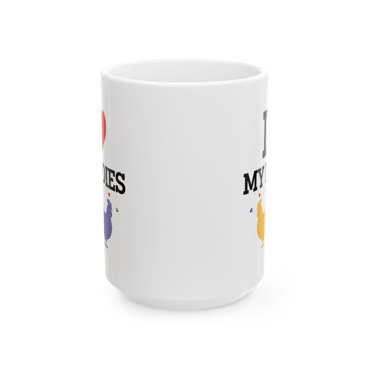 Adult Mug - I Love My Ladies