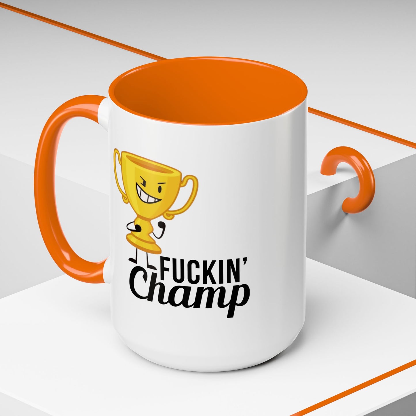 Adult Mug - Fuckin' Champ