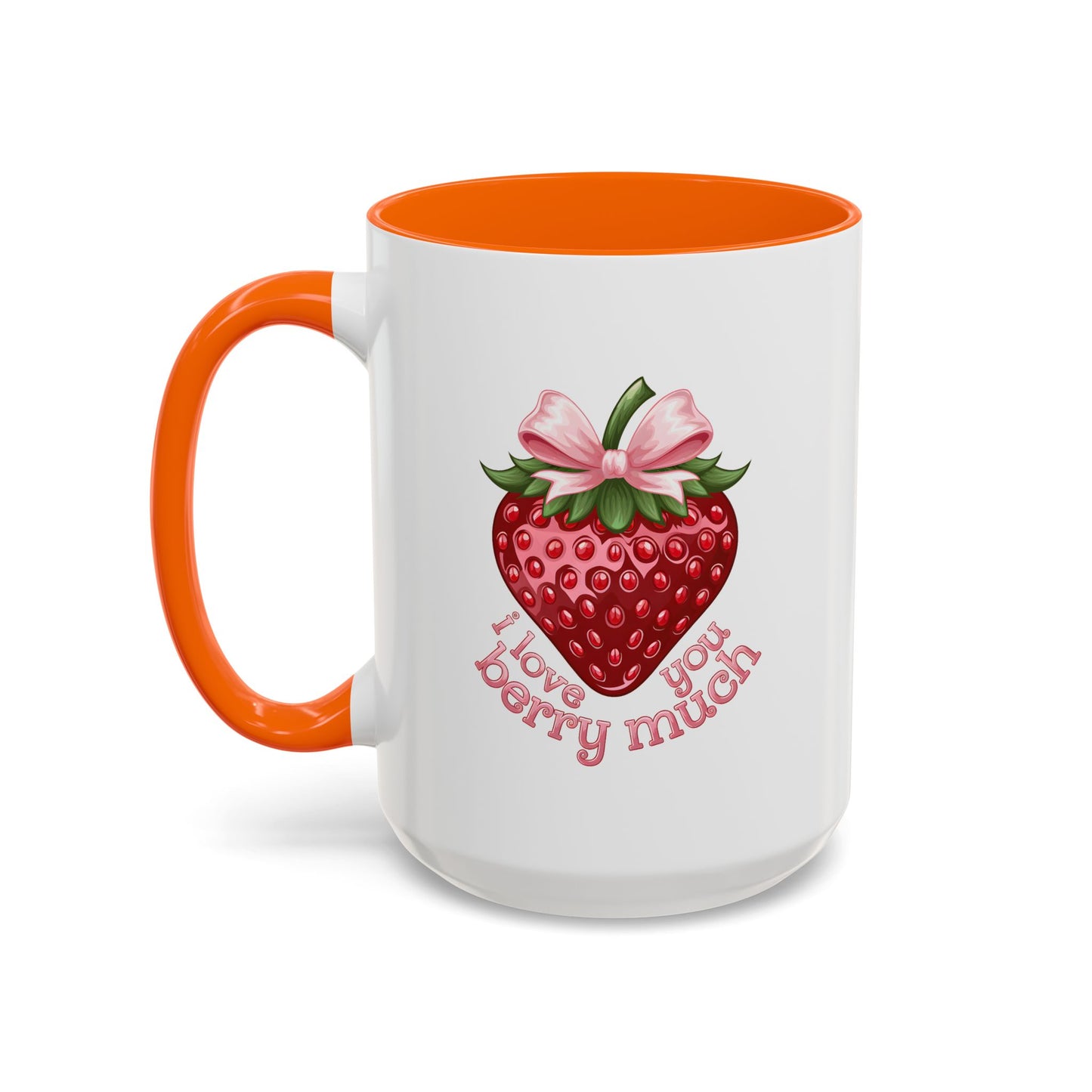 Valentine's Day Mug - I Love You Strawberry