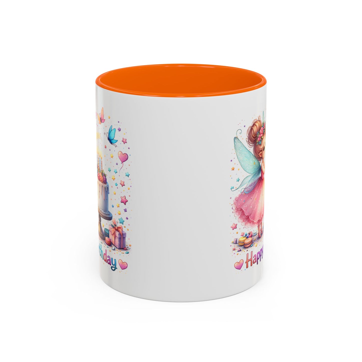 Birthday Mug - Fairy Butterflies