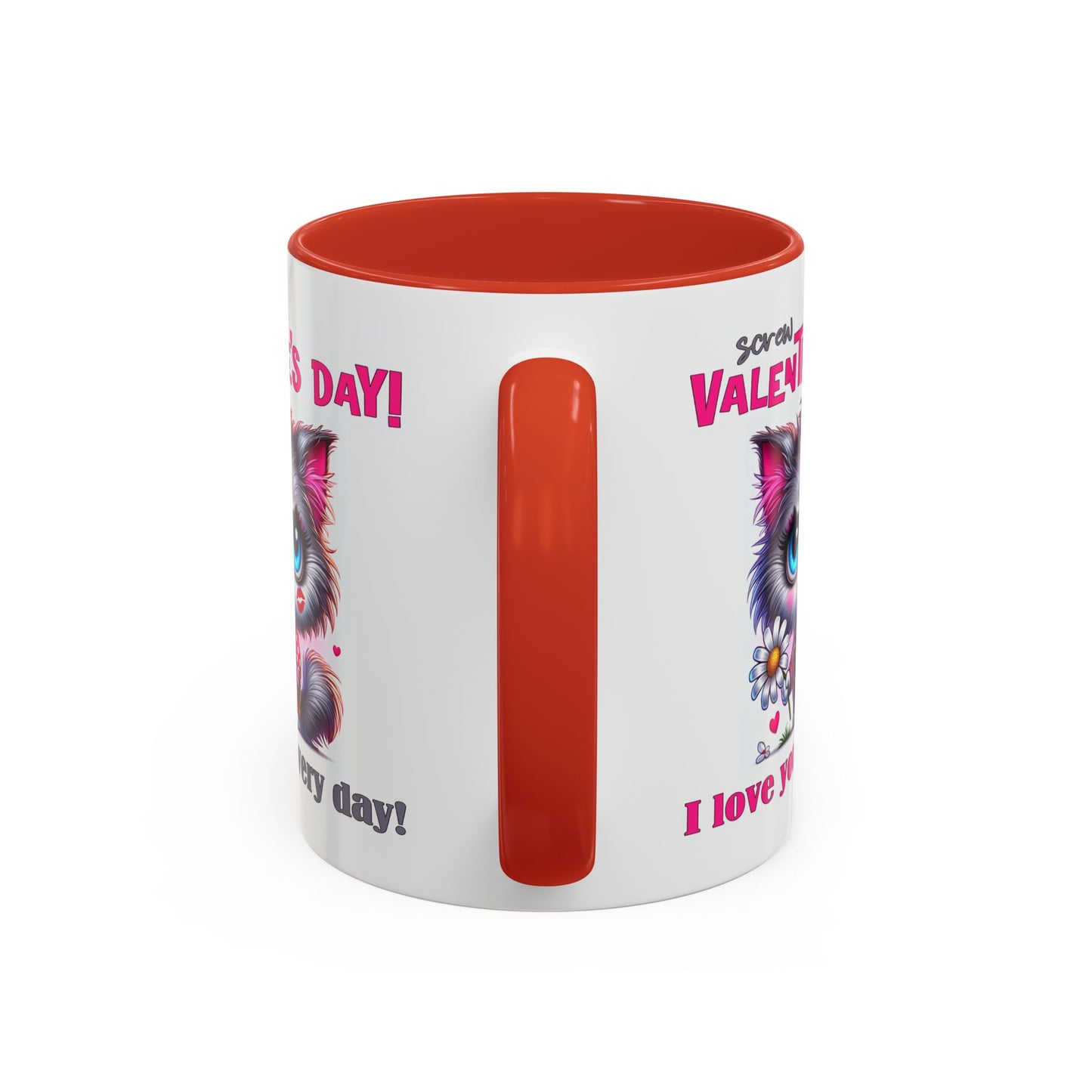 Animal Mug - Screw Valentine's Day