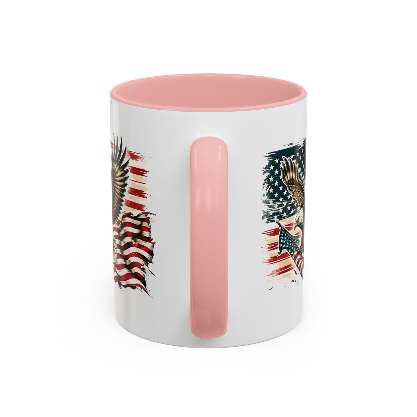 4th of July Mug - American Bald Eagle Flag 9
