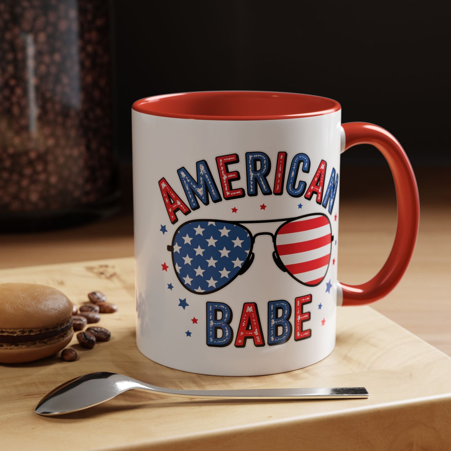 4th of July Mug - American Babe Sunglasses