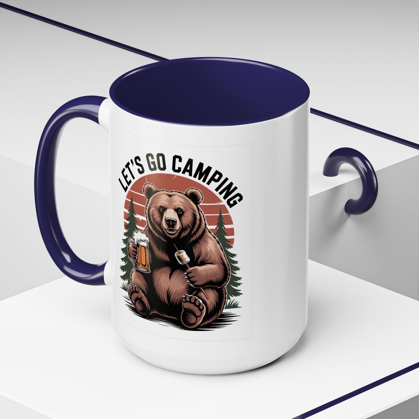 Adventure Mug - Let's Go Camping Bear