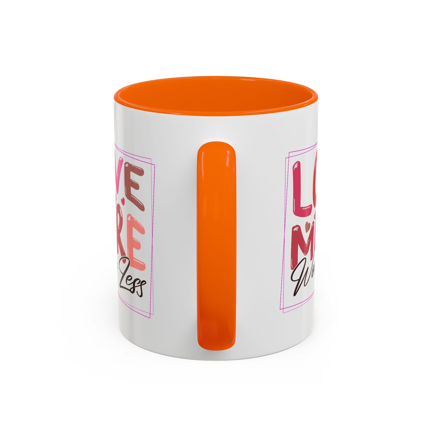 Wellness Mug - Love More Worry Less Frame