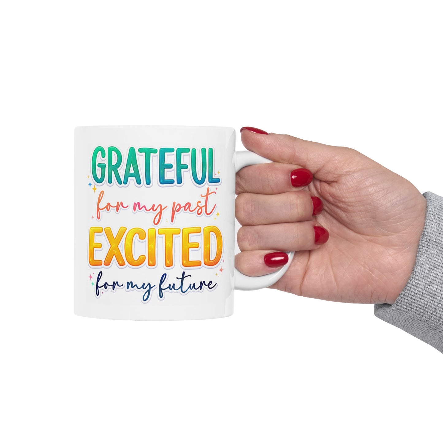 Wellness Mug - Grateful For My Past