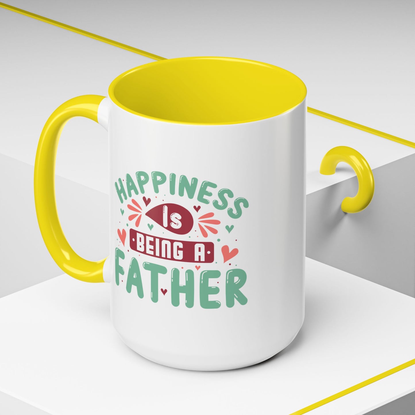 Father's Day Mug - Happiness Is