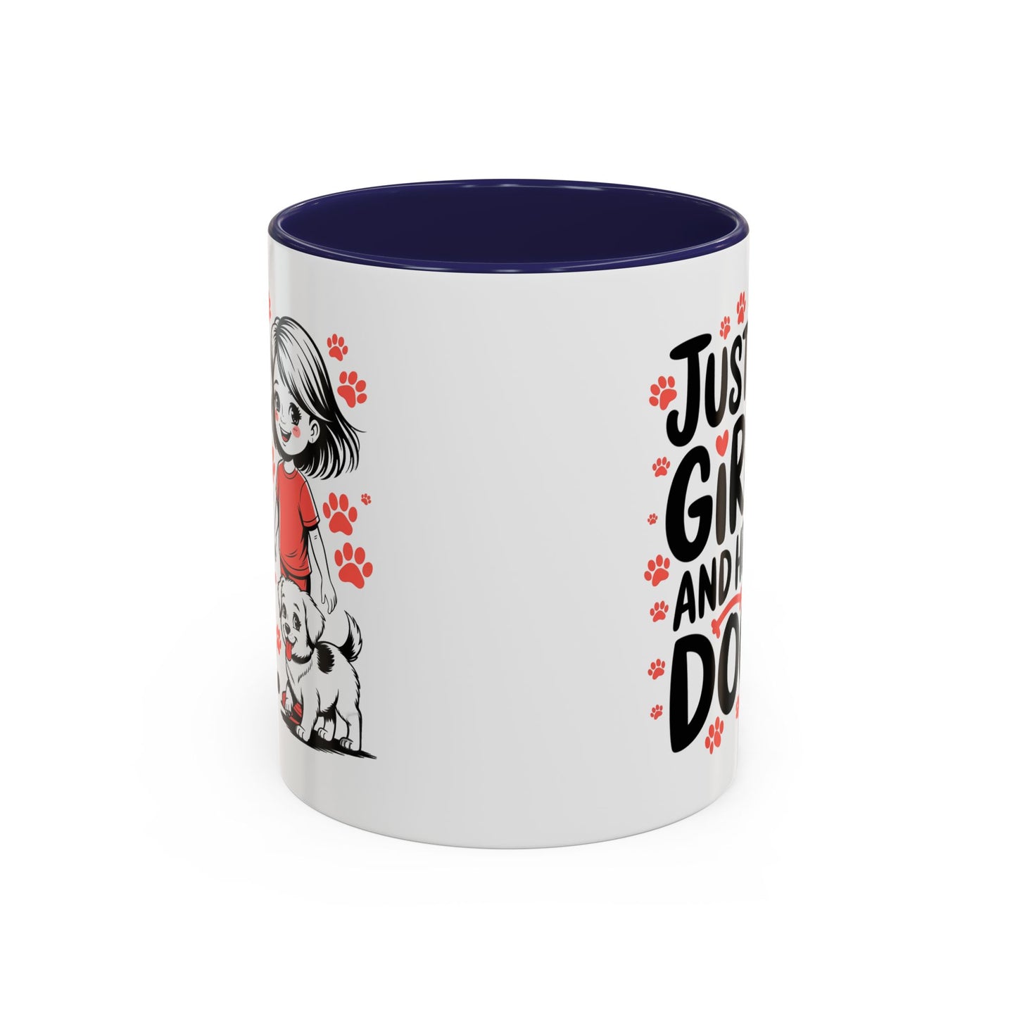 Animal Mug - Just a Girl and Her Dog