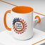 4th of July Mug - Happy Birthday America Sunflower
