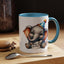 Birthday Mug - Happy Birthday Elephant Clipart