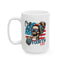 4th of July Mug - Chill the Fourth Out Skeleton
