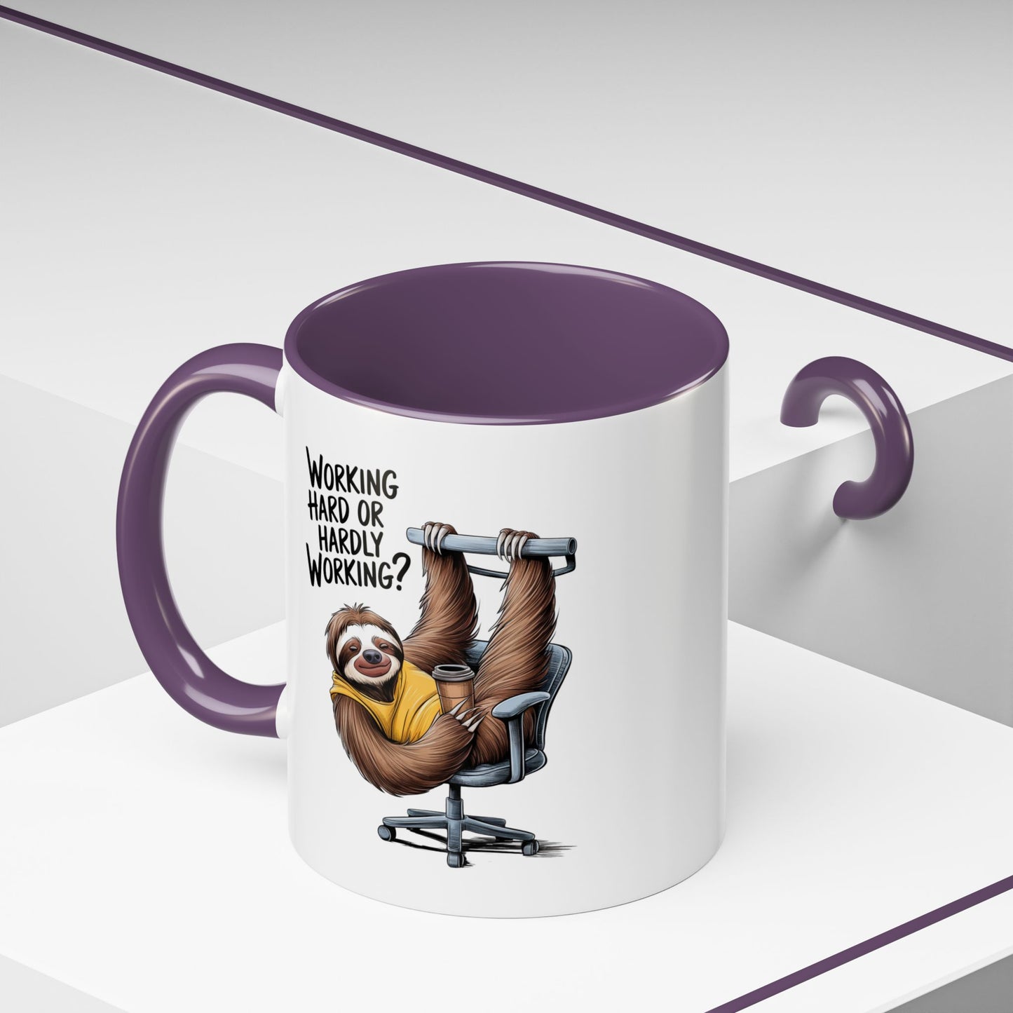 Office Mug - Work Hard or Hardly Working