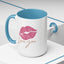 Valentine's Day Mug - Love You Lips Kiss