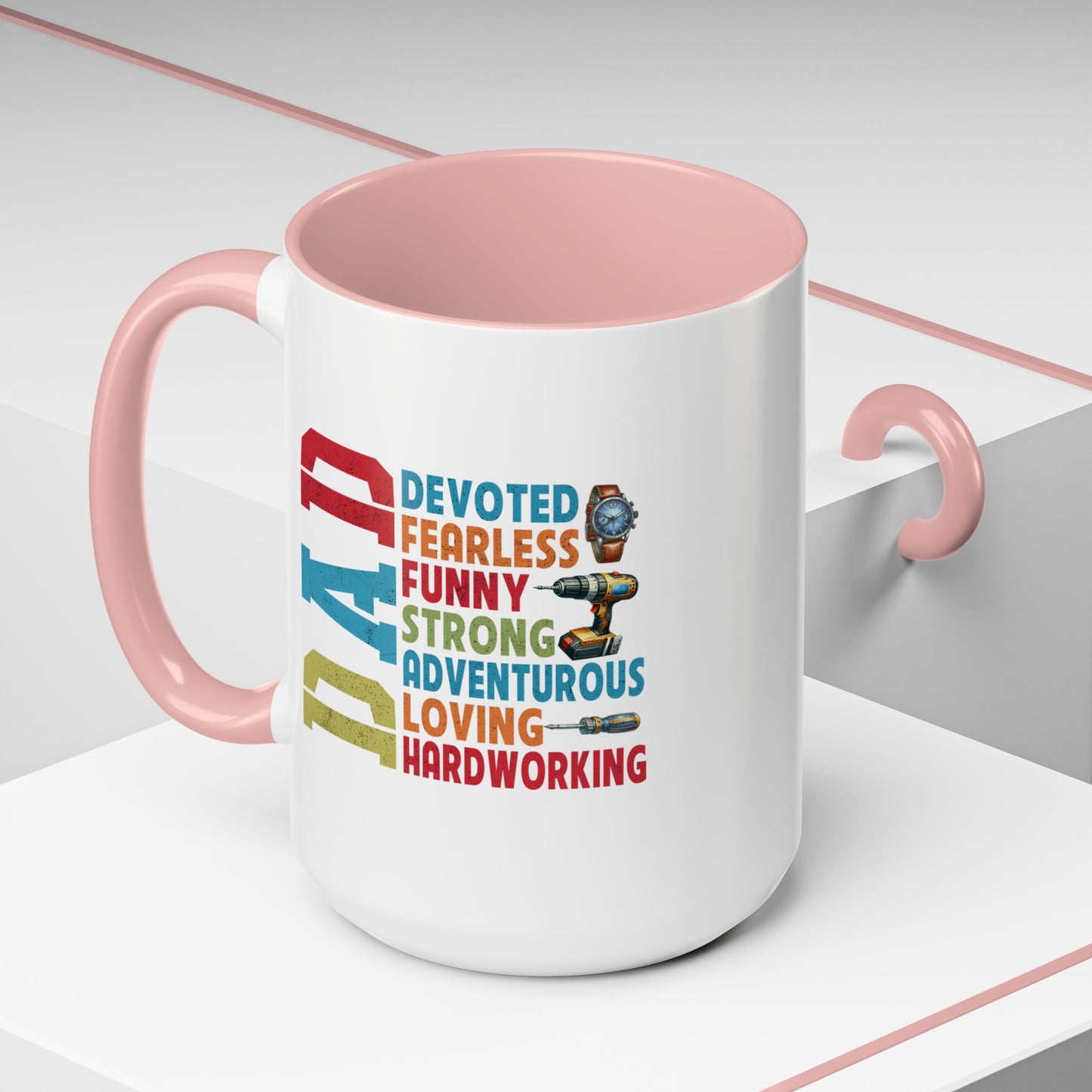 Father's Day Mug - Dad Devoted