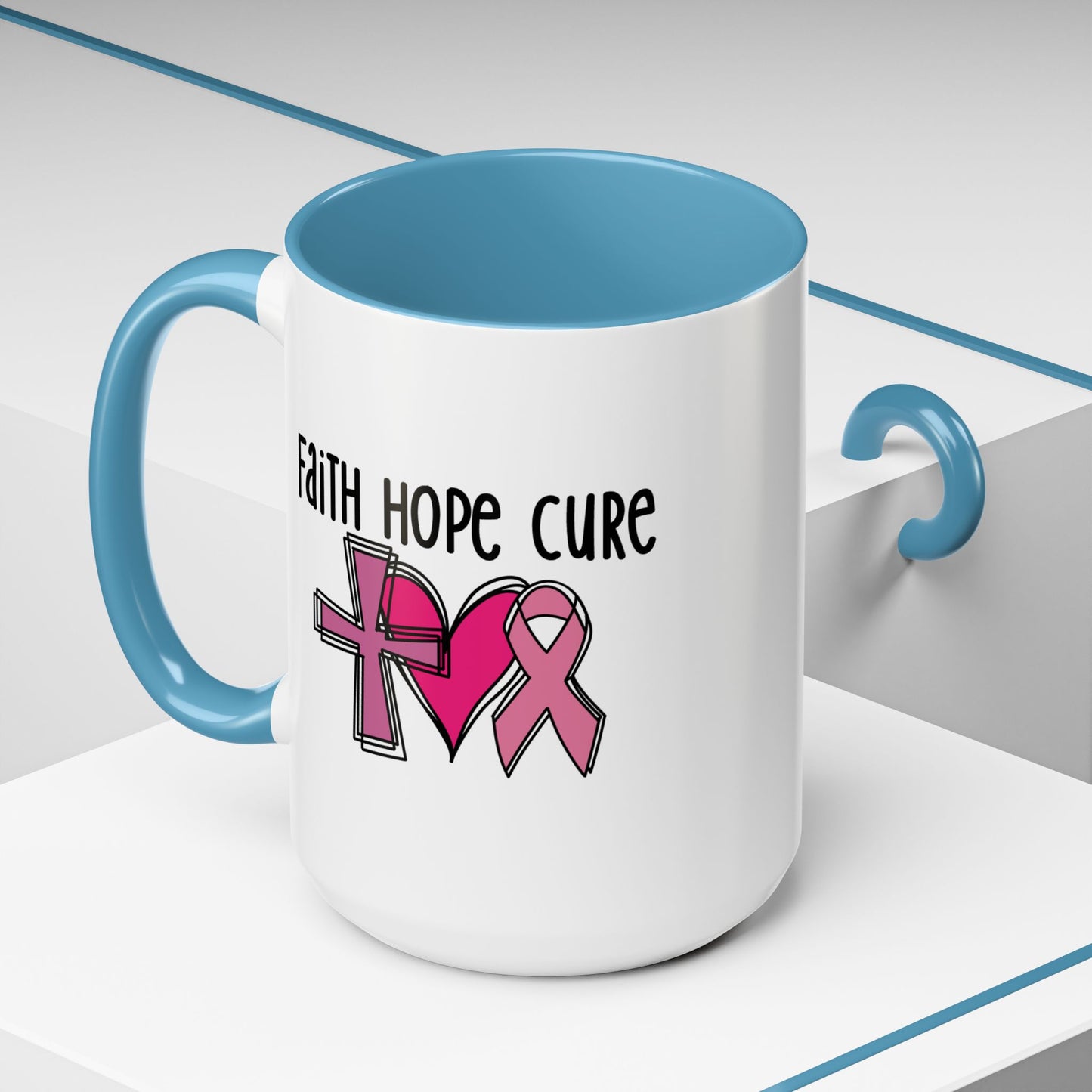 Support Mug - Faith Hope Cure