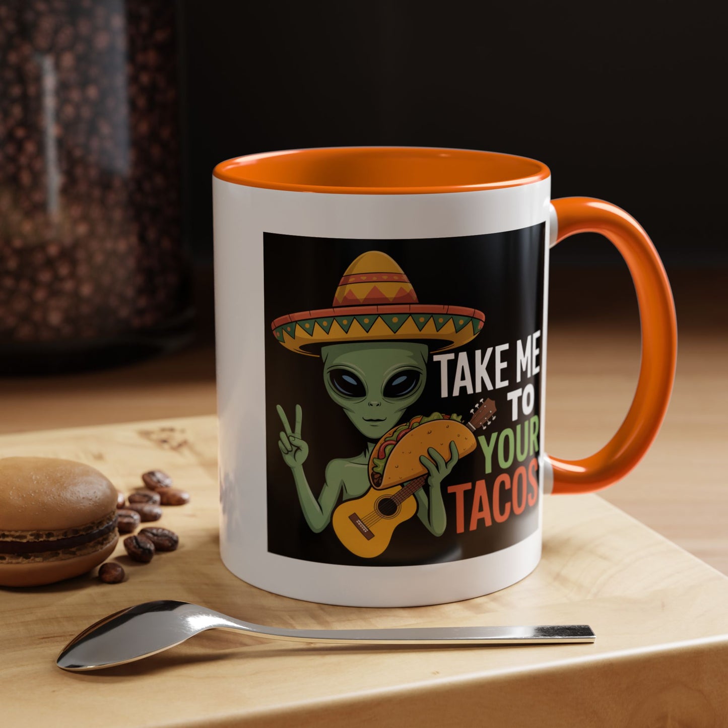 Alien Mug - Take Me To Your Tacos