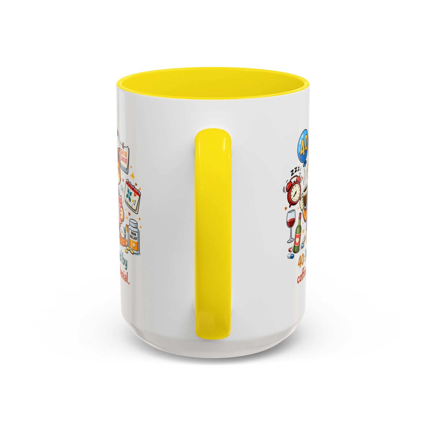 Birthday Mug - 40 Powered By