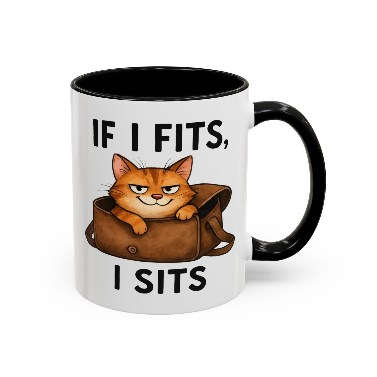 Animal Mug - If I Fits I Sits