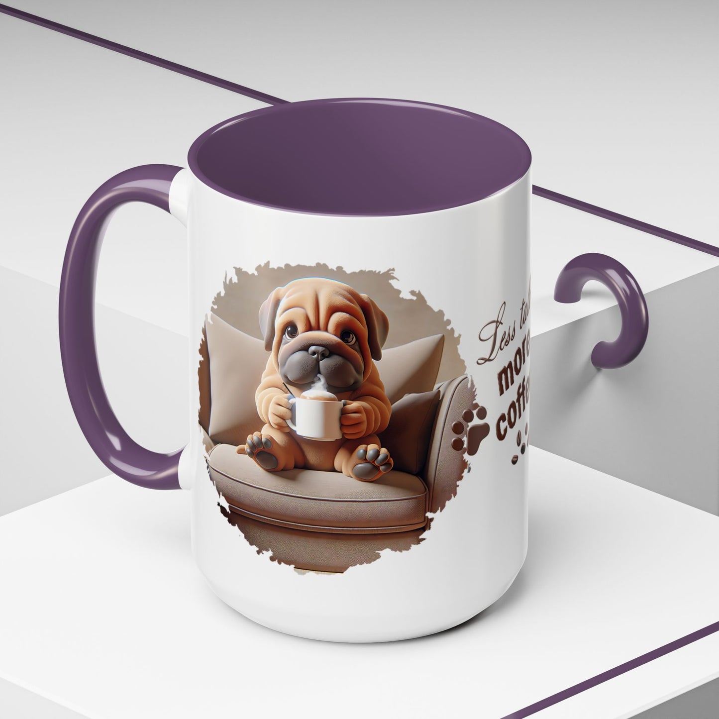 Animal Mug - Dog Coffee Wrap 30