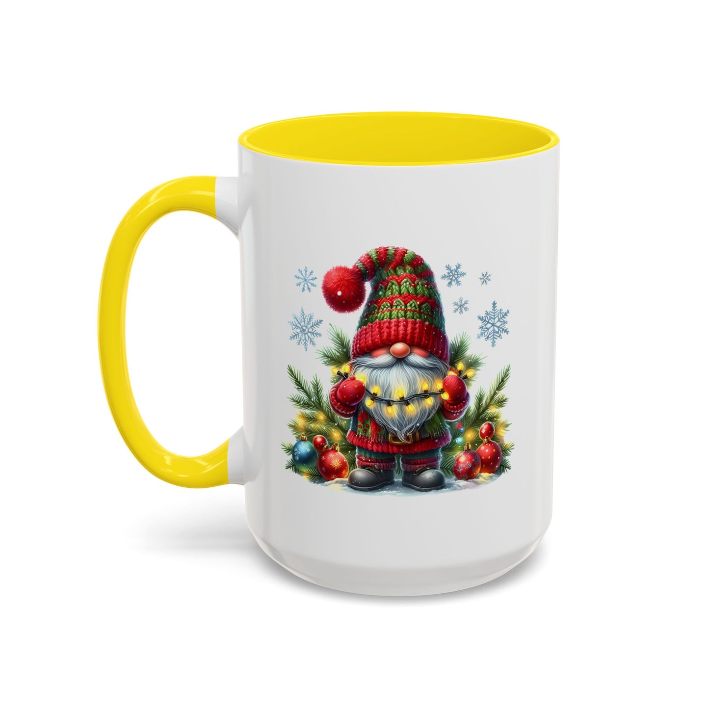 Christmas Mug - Gnome with Christmas Lights