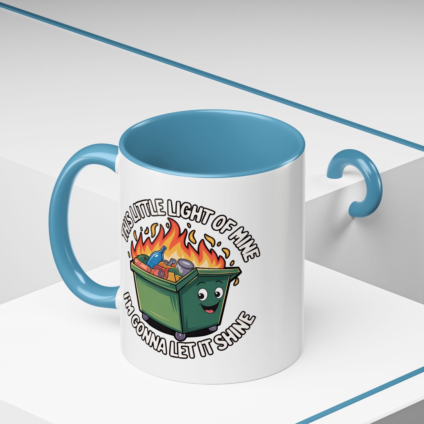 Humor mug - This Little Light of Mine