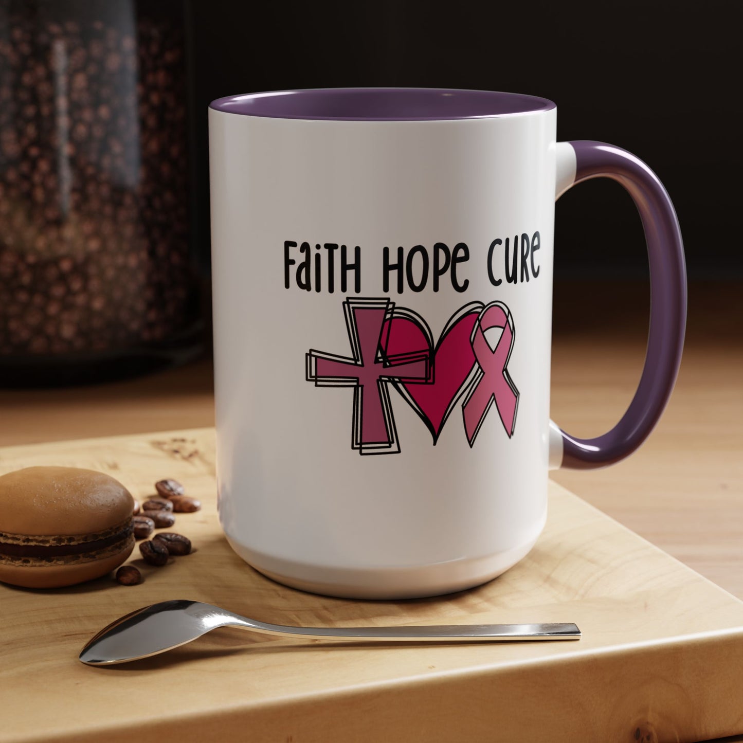 Support Mug - Faith Hope Cure