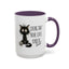 Humor Mug - Living That Nine Lives