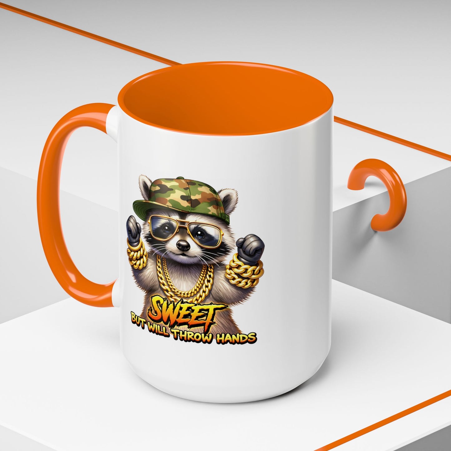 Humor Mug - Sweet But Will Throw Hands