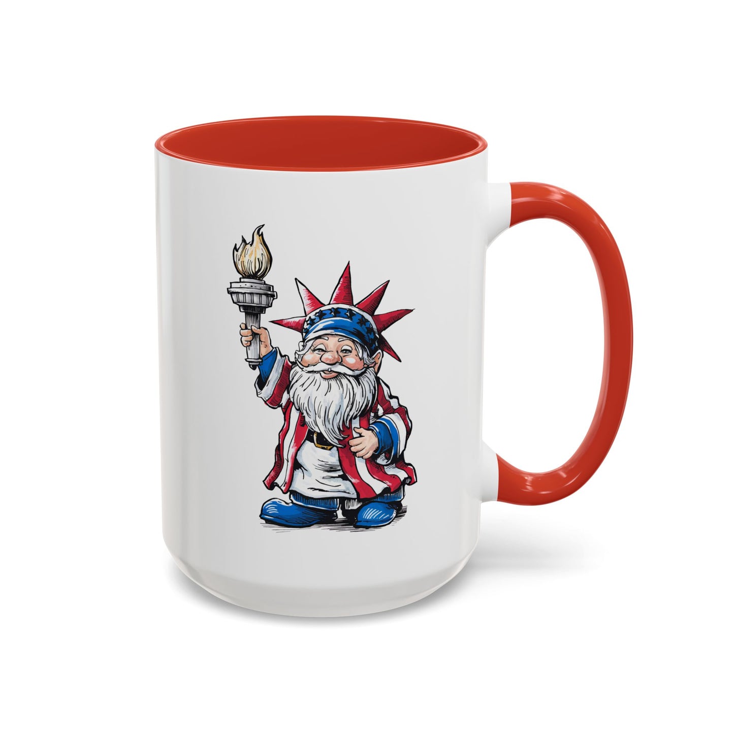 4th of July Mug - American Gnome 7