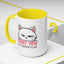 Adult Mug - Fluff You White Cat