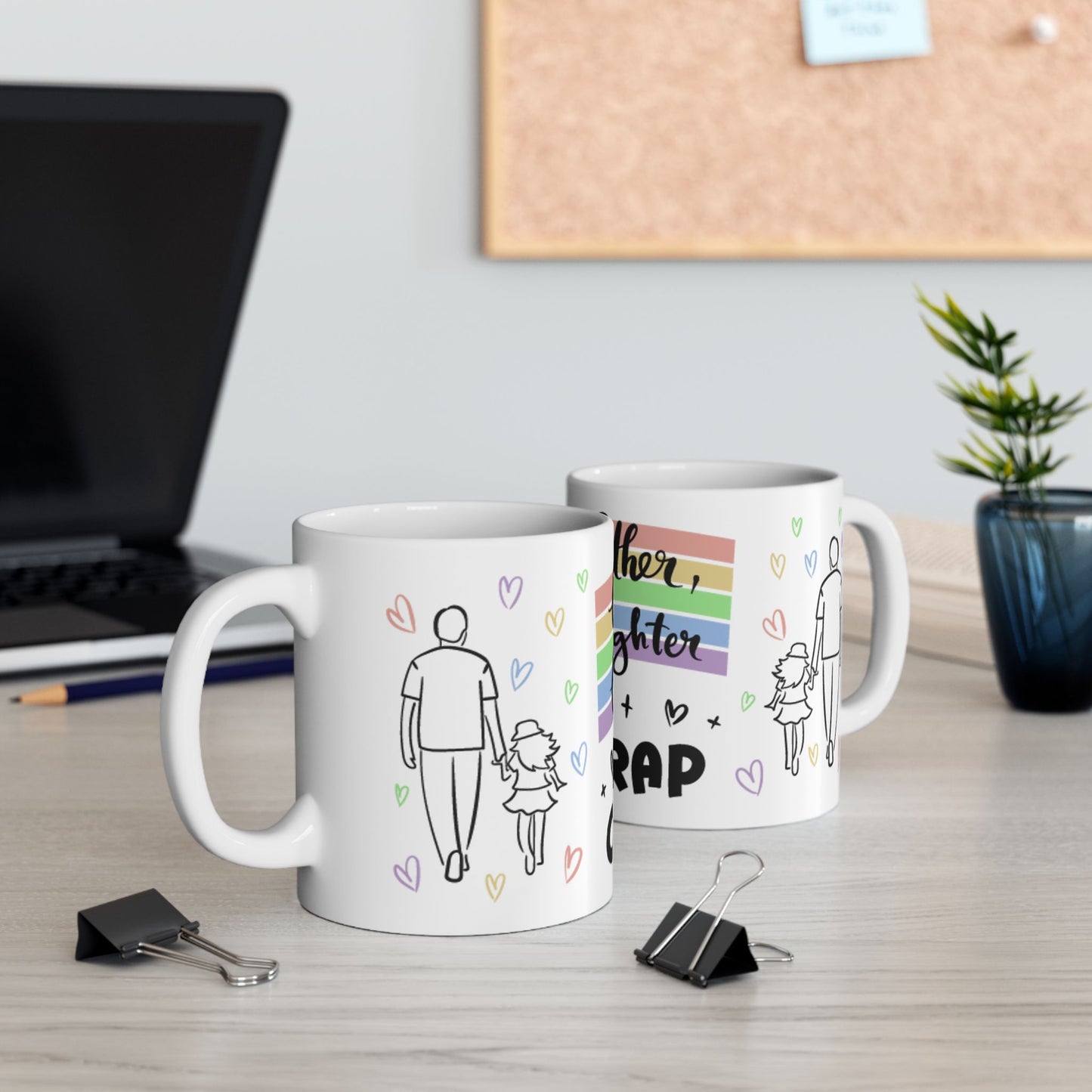 Father's Day Mug - Like Father Like Daughter