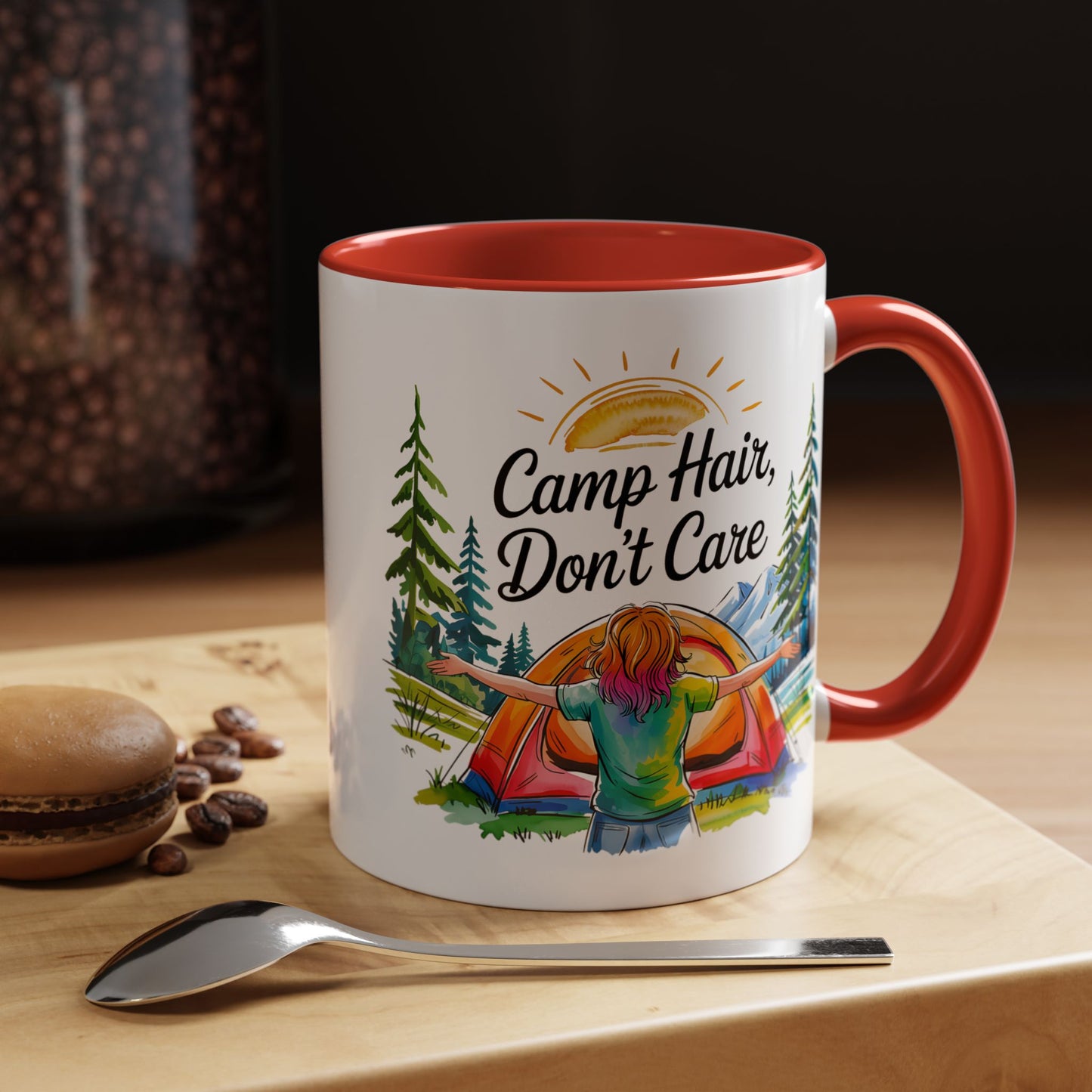 Adventure Mug - Camp Hair Don't Care