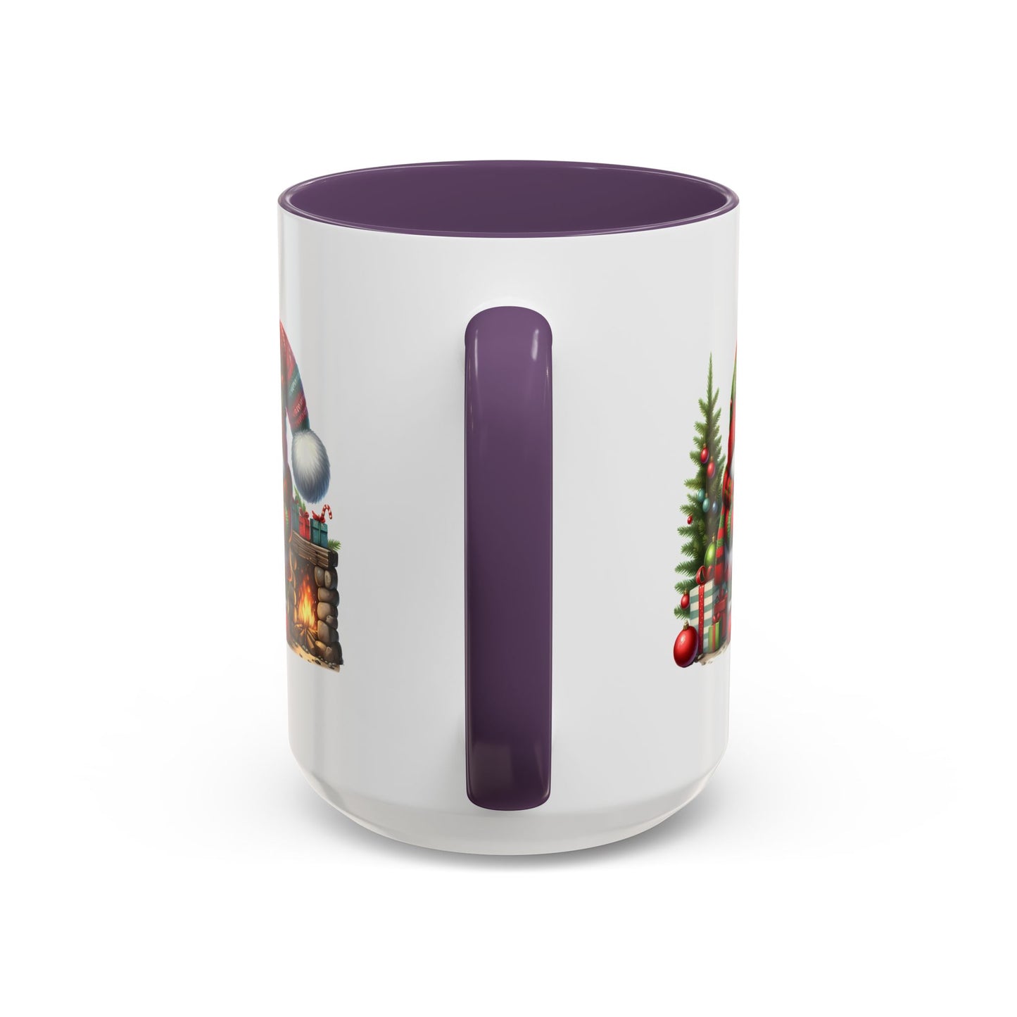 Christmas Mug - Gnome Fireplace