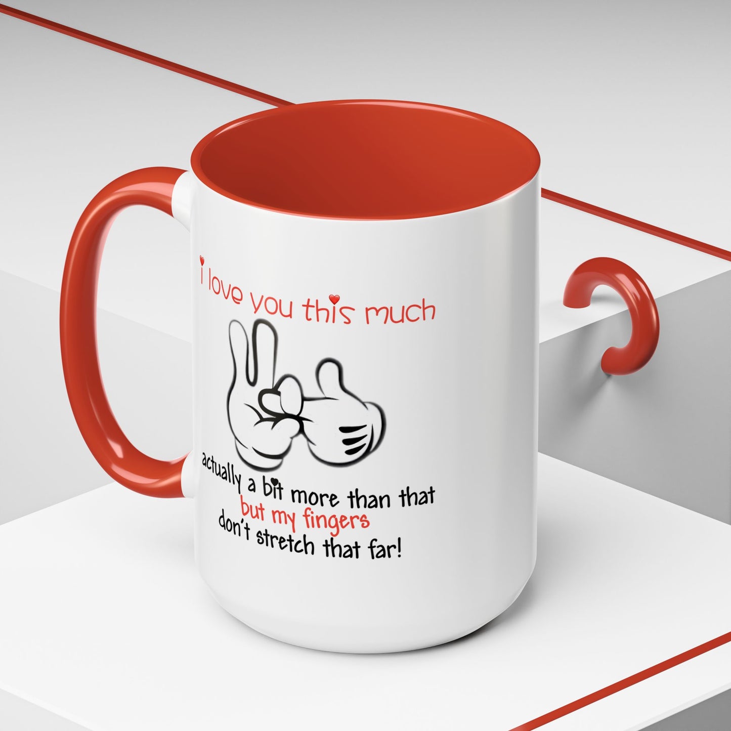 Adult Mug - I Love You This Much