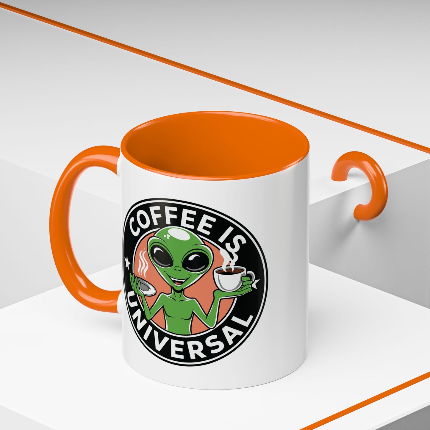 Alien Mug - Coffee Is Universal