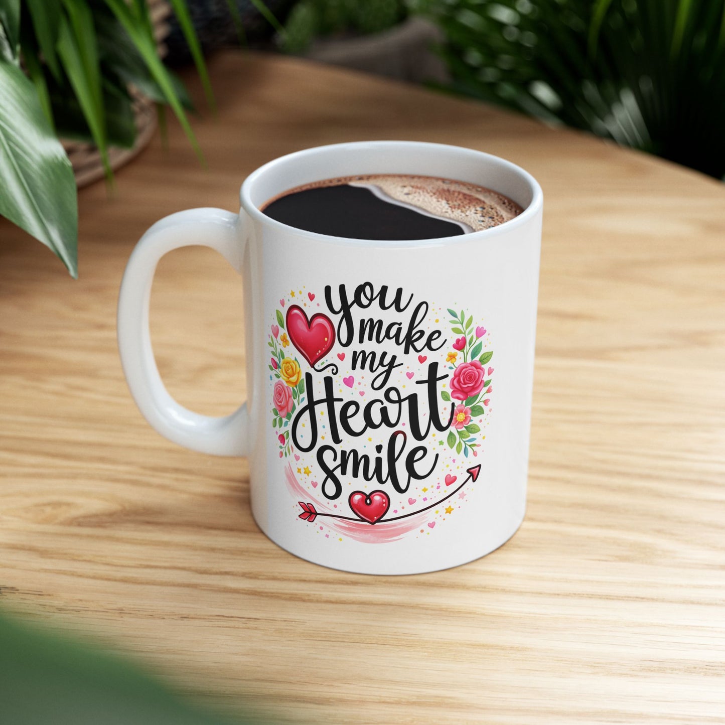 Anniversary Mug - You Make My Heart Smile