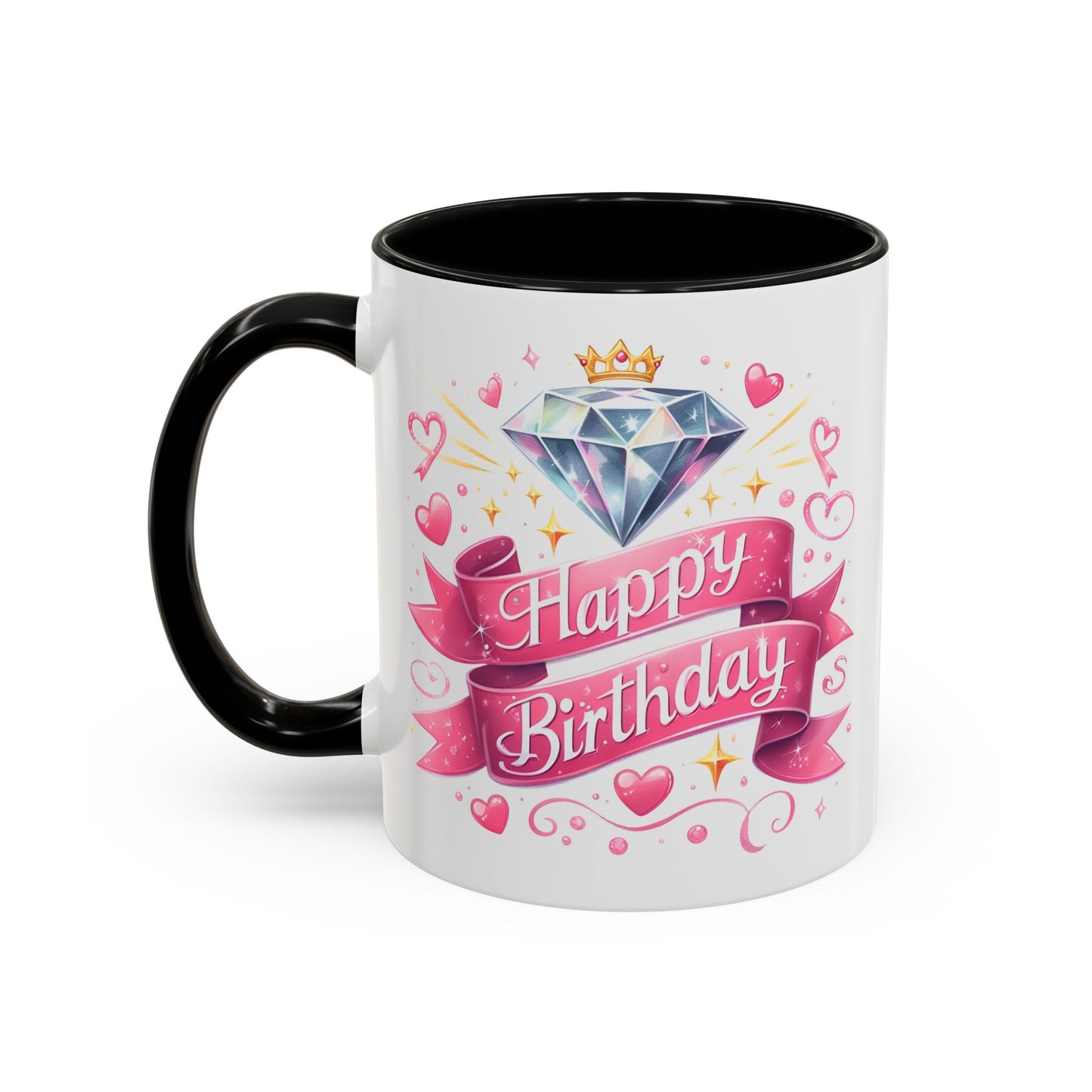 Birthday Mug - Diamond Crown