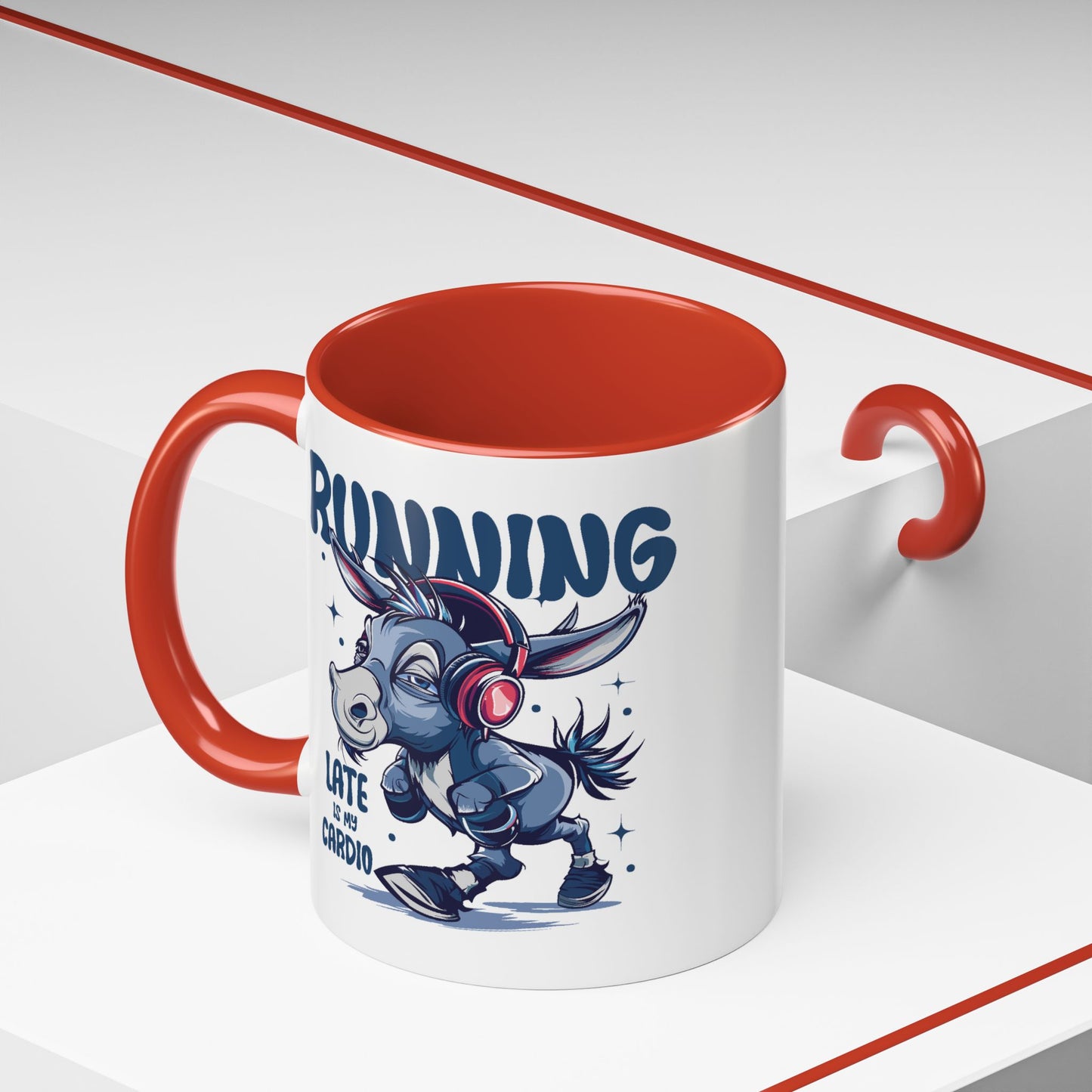 Humor Mug - Running Late is My Cardio