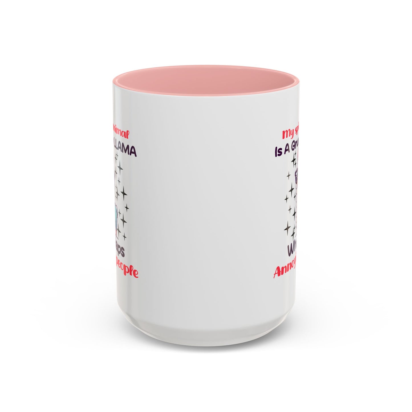 Humor Mug - My Spirit Animal is a Grumpy Llama
