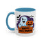 Halloween Mug - Winking Ghost With Pumpkin