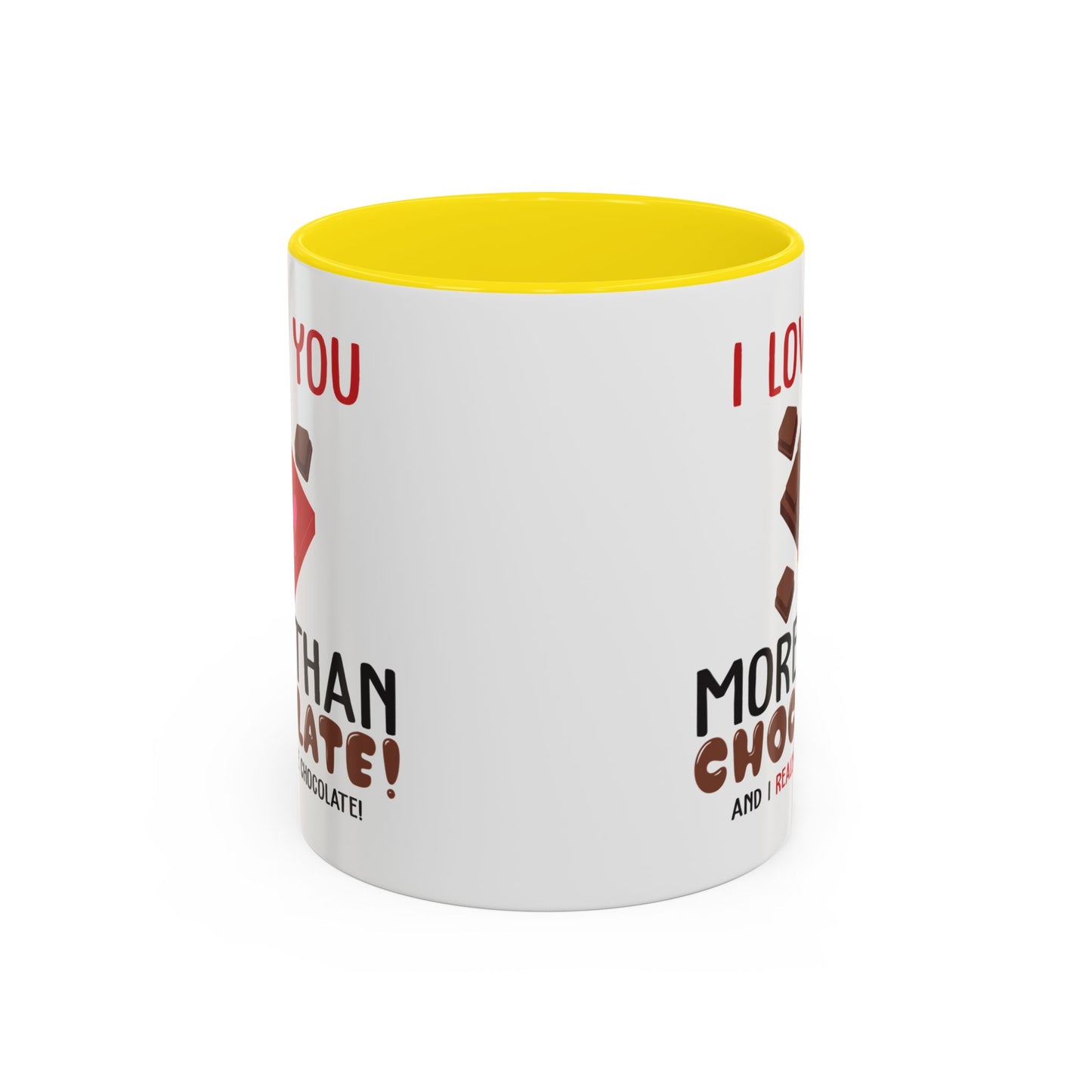 Anniversary Mug - I Love You More Than Chocolate