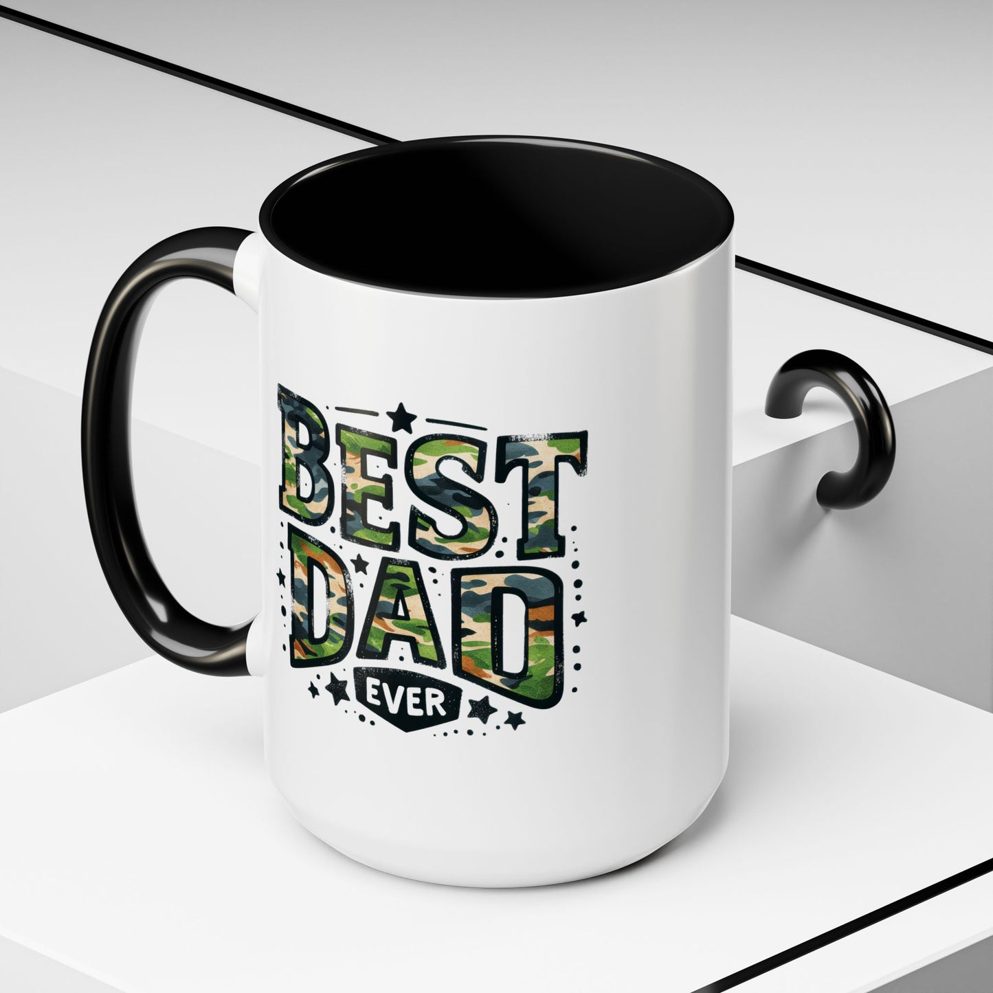 Father's Day Mug - Best Dad Ever Cammo