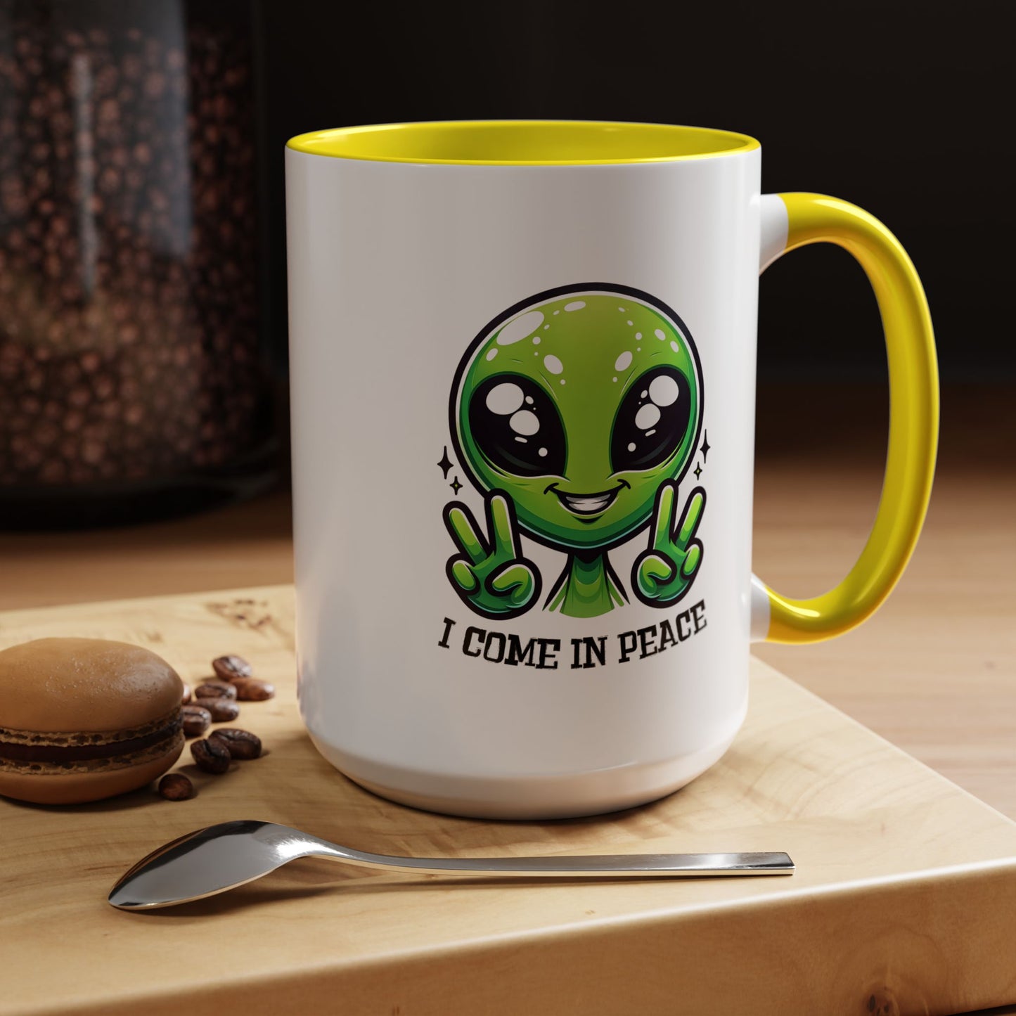 Alien Mug - I Come In Peace