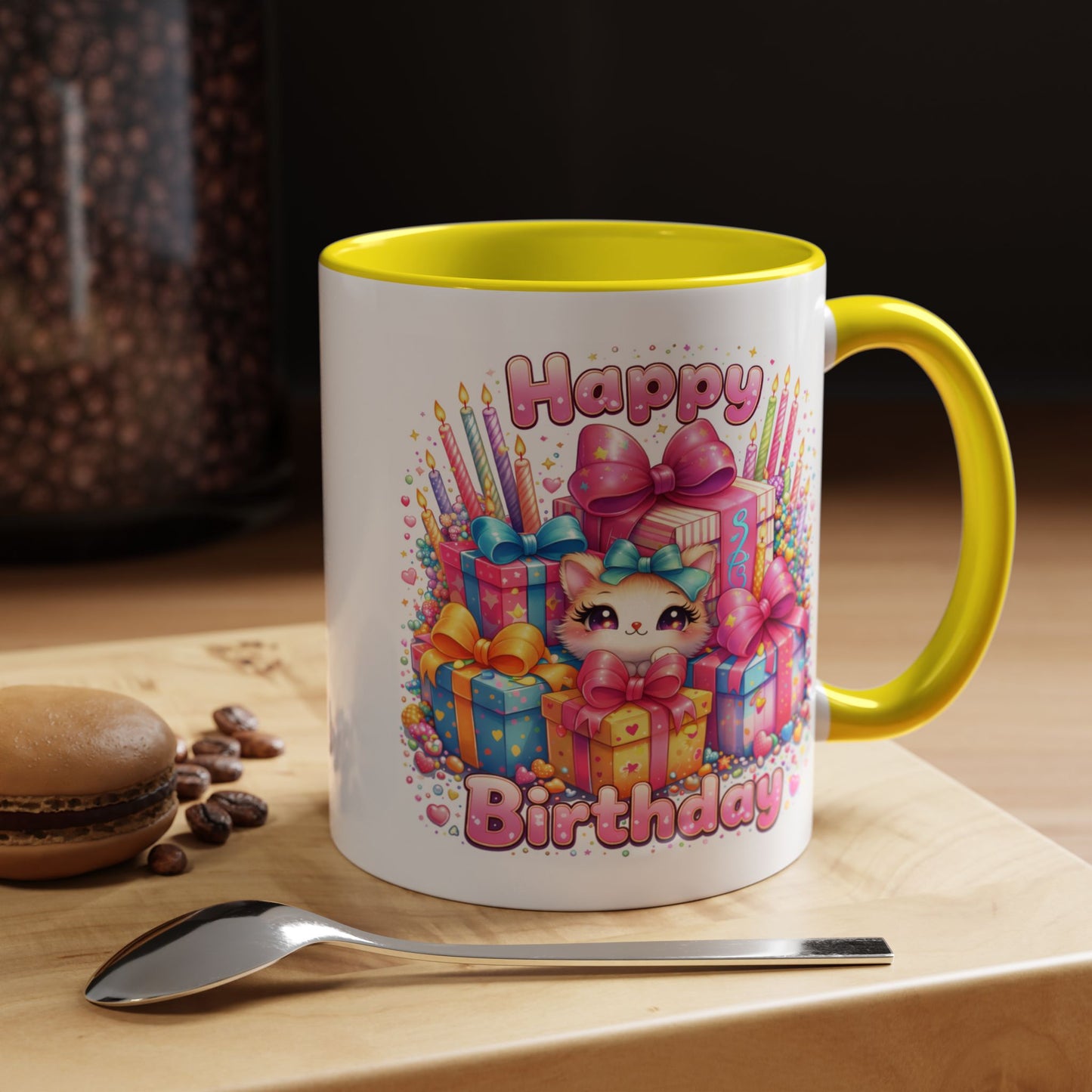 Birthday Mug - Kawaii Kitty