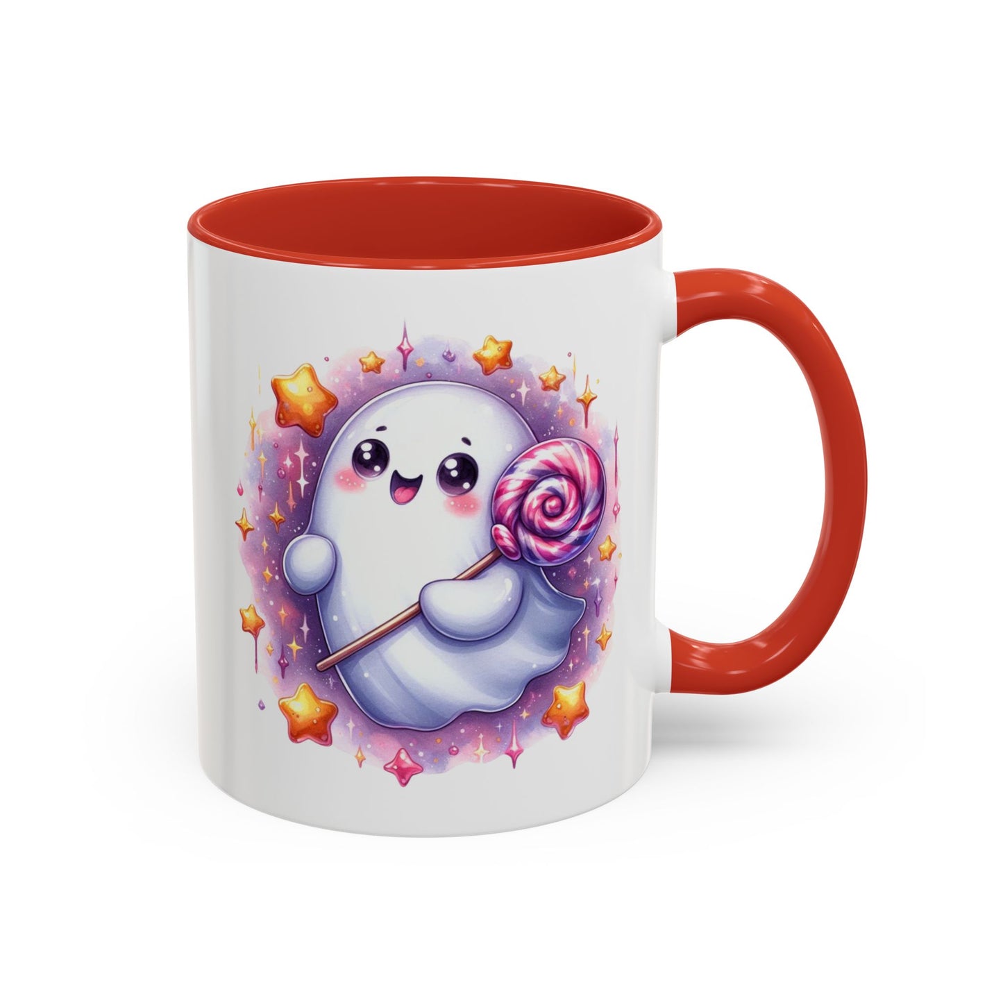 Halloween Mug - Spooky Ghost With Lolly