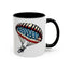 4th of July Mug - Airborne Soldier Parachute Flag