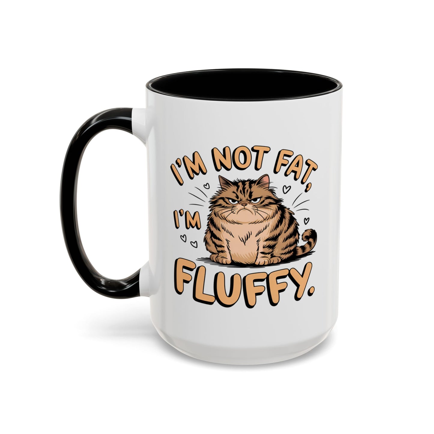 Animal Mug - I'm Not Fat I'm Fluffy
