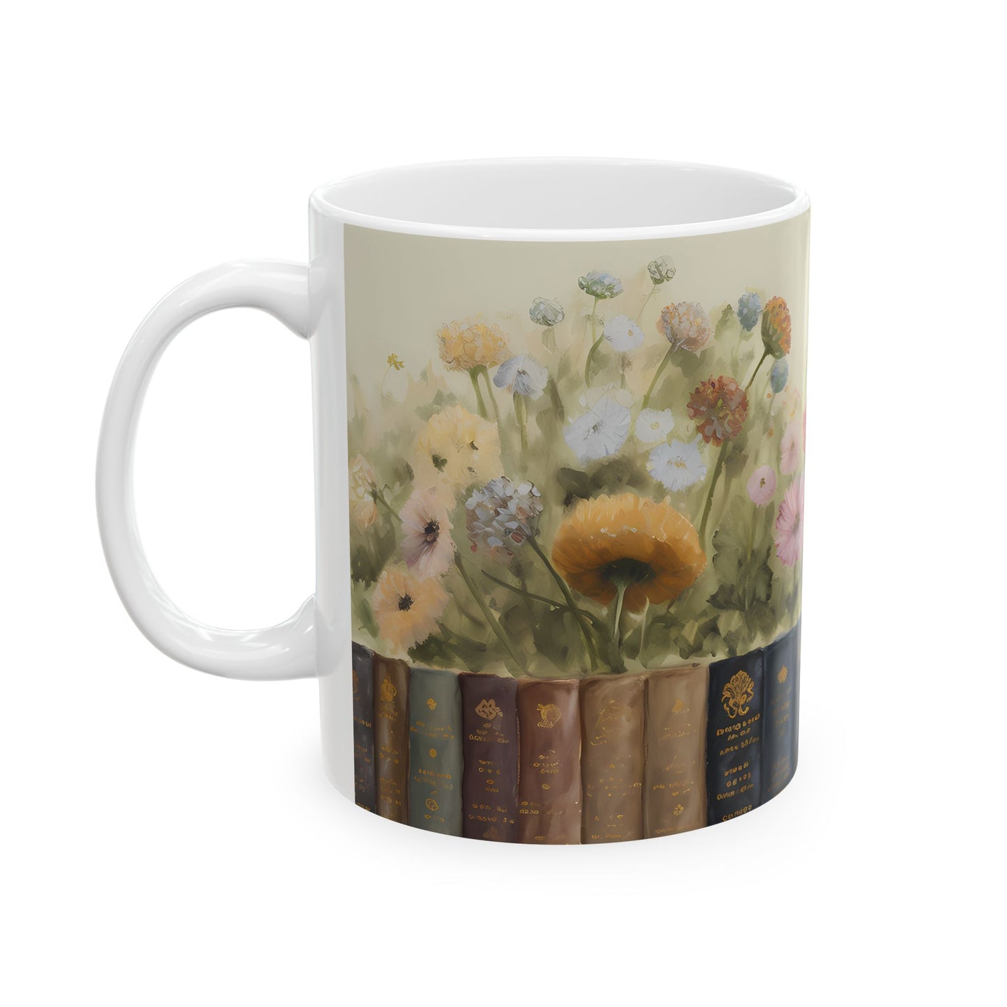Artistic Mug - Felted Cat 2